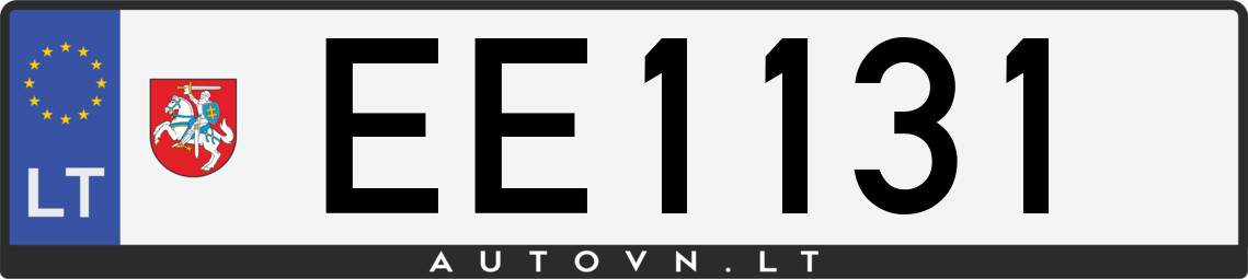 Valstybinis numeris EE1131
